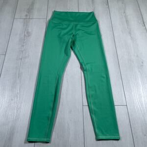 Alo Yoga HighWaist Airlift Leggings Green Women's Medium Pilates Running